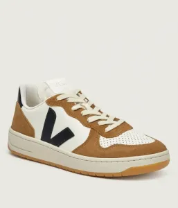 Кожаные кроссовки V-10 Veja, мультиколор