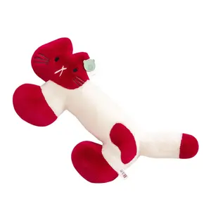 Коллекционная плюшевая кукла BBQ Cat высотой 50см/80см Howard, розовый