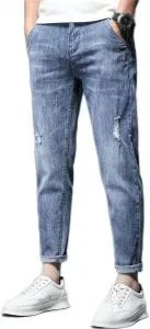 Мужские джинсы Stretch Cotton Hole с заниженной посадкой SIDUFHAOPKLL