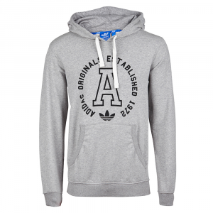 Adidas Originals Мужская толстовка серого цвета