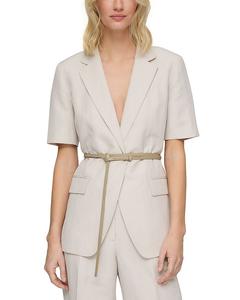 Короткий рукав Блейзер Lafayette 148 New York, коричневый/бежевый