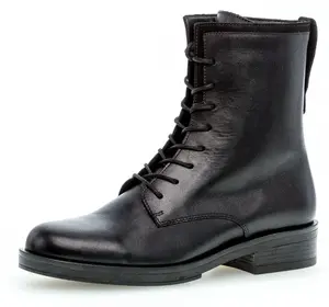 Ботильоны Gabor на шнуровке и внутренней молнии, черный