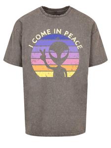 Рубашка F4NT4STIC Alien Peace Sunset, цвет Muddy colored