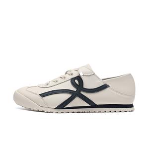 Низкие немецкие армейские кроссовки женские ZHR, Beige Blue