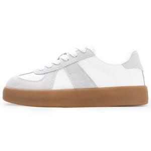 GLO BULL Износостойкие, легкие и дышащие низкие кроссовки для скейтбординга для женщин, цвет белый/серый