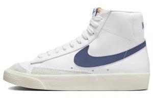 Женские туфли для скейтбординга Nike Blazer, White/Blue