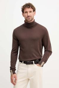 Шерстяной свитер АДАМ Mos Mosh, коричневый