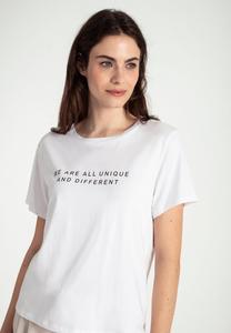 Футболка с принтом WORDING PRINT More & More, белый