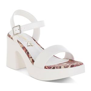 Женские туфли Kolata на каблуке London Rag, White