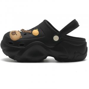 Cat power Клоги женские Black Capybara, цвет Black Capybara