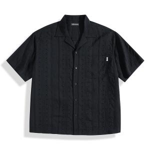 PEACEBIRD MEN Рубашка мужская Dark Gray, Batch 1