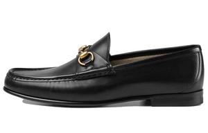 Ботинки GUCCI 1953 Horsebit Loafer Black Leather