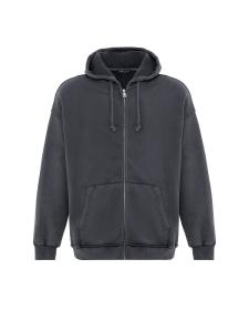 Толстовка с капюшоном на молнии VAMOS CLO, черный