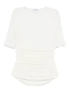 Футболка с круглым вырезом Alaïa, белый