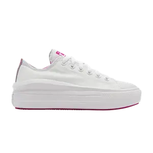 Кроссовки Converse Wmns Chuck Taylor All Star Move Low 'White Purple', белый