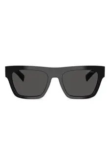 Солнцезащитные очки с квадратной оправой Prada, черный
