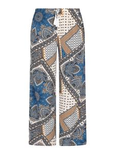 Тканевые брюки usha FESTIVAL, цвет blue multicolor