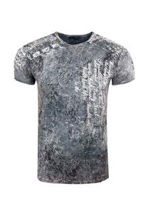 Футболка с великолепным винтажным видом RUSTY NEAL, антрацит