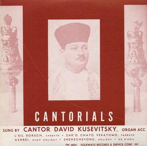 CD диск Kusevitsky, David: Cantorials