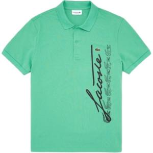 LACOSTE Зеленая поло для мужчин