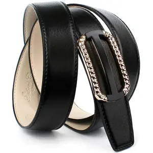 Кожаный ремень Anthoni Crown с модной пряжкой, частично плетеный, черный