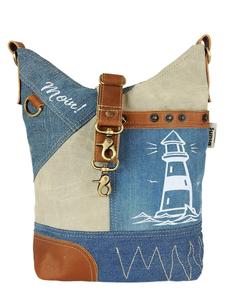 Сумка через плечо Sunsa, Blue Denim