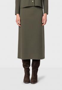 Юбка NAULOVER A-line skirt, Dark Khaki/Dark Green