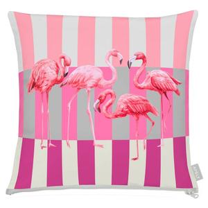 Декоративная подушка Apelt 3803, смешанная ткань - розовый