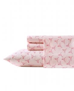 Комплект постельного белья из микрофибры, 3 предмета, размер Twin XL Wrangler, цвет steer skulls pink