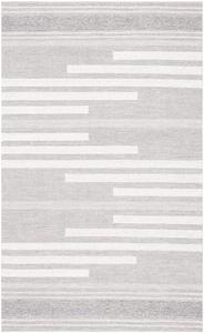 Ковер SAFAVIEH, 92 x 153 см, Striped Kilim Collection Silver/Grey STK505G ручной работы плоского плетения из хлопка