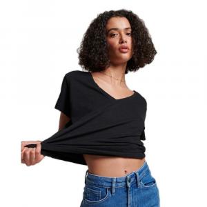 Футболка Superdry Studios Slub  Embroidered, черный