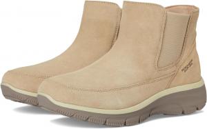Ботинки женские челси SKECHERS Easy Going замшевые, бежевый