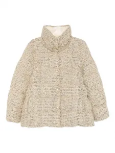 Куртка с высоким воротником Moncler, нейтральный