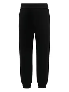 Спортивные брюки с нашивкой-логотипом Moncler Enfant, черный