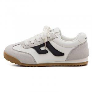 HUANQIU Износостойкие, легкие, сбалансированные, низкие, женские, бежево-черные, кроссовки