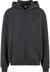 Толстовка с капюшоном на молнии Karl Kani Zip-Up Hoodie, черный