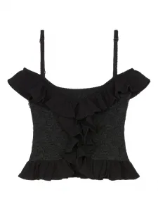 Трикотажный топ Lanzarote Donde Esteban, черный