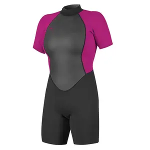 Неопреновый костюм с короткими рукавами и молнией сзади OВґneill Wetsuits Reactor II 2 mm Spring woman, мультиколор