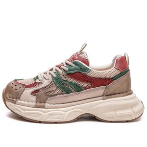 Легкие низкие кроссовки на массивной подошве для женщин Jay, Red