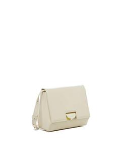 Кожаная сумка-седло, кремовая сумка через плечо, женская сумка-кроссбоди SUSU, No Color