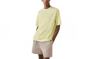 Футболка мужская желтая Hermes, желтый