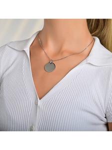 Adeliás Кулон унисекс - кулон из нержавеющей стали серебристого цвета