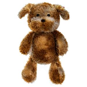 WELTSTON Мягкая и упругая плюшевая игрушка собака White Brown, высота 30cm/40cm/50cm/60cm