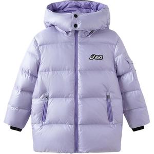 Пуховая куртка унисекс Asics, фиолетовый