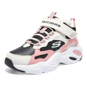 Кроссовки Skechers Girls Kids Lifestyle Shoes Kids Low-top White/pink/black, белый
