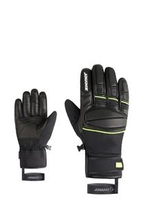 Перчатки Ziener GOMIN-Z AS(R), Black/Lime/Black