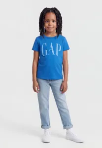 Футболка унисекс с принтом в виде арки с логотипом Gap, Radiant Blue