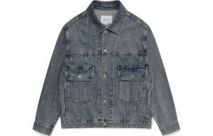 COVERNAT Джинсовая куртка мужская синяя, Blue