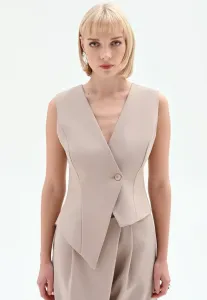 Без рукавов Rinascimento, Beige Turtle