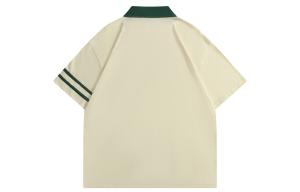 Рубашка-поло унисекс Fondlook, Абрикосовый коричневый воротник(010)